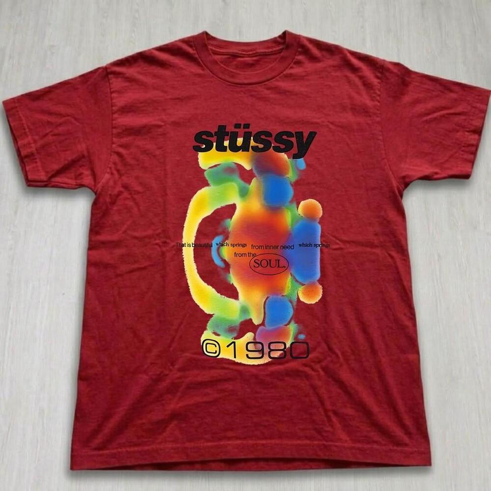 Stussy Red Graphic Tee